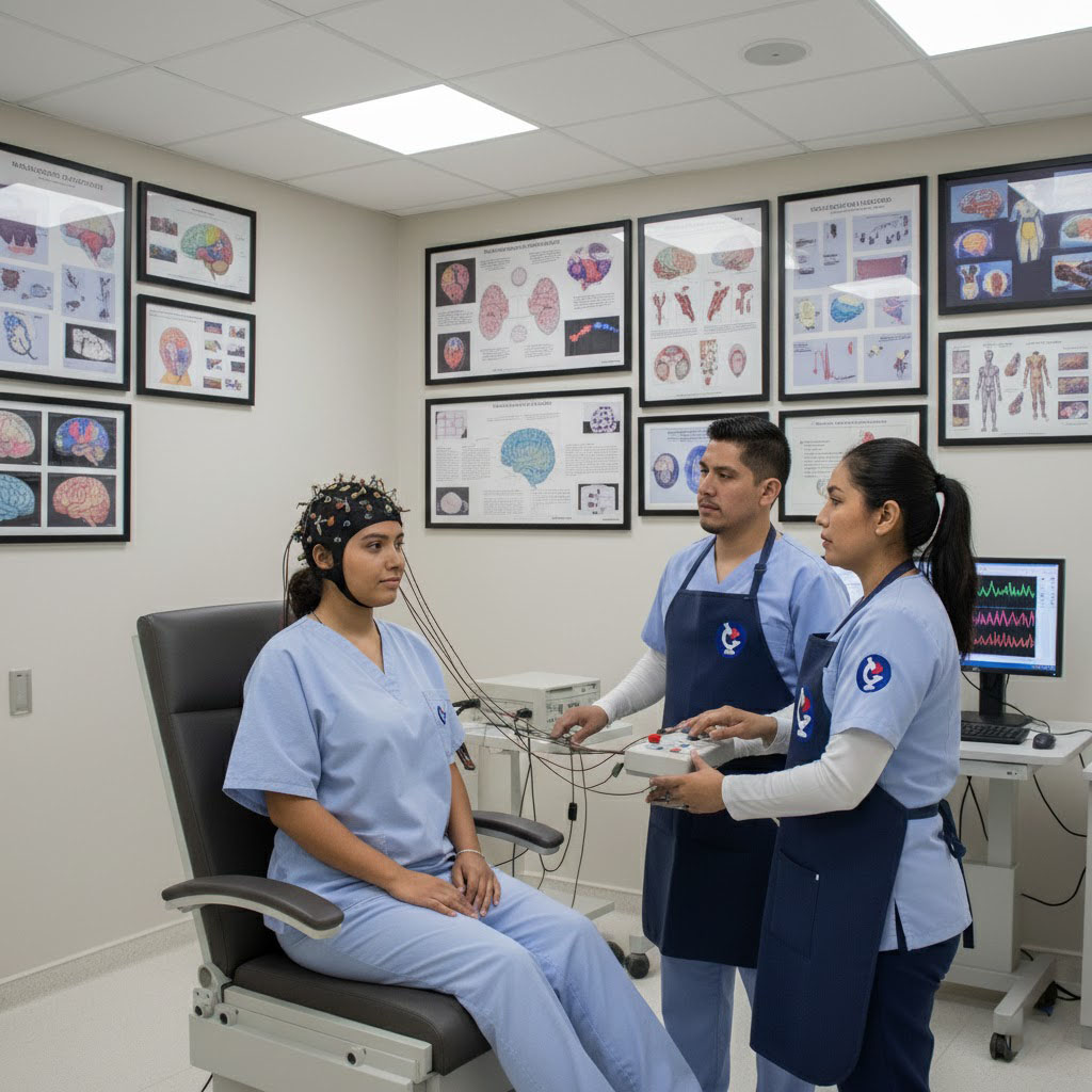 Imagen de estudios de neurología